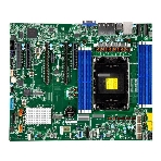 Материнская плата серверная Supermicro X13SEI-F-B, сокет LGA 4677, 8xDDR5, 10xSATA, 2xM.2, 2xPCI-E 5.0 x16, 3xPCI-E x8, 2xGigabit Ethernet, 2xUSB 2.0, 2xUSB 3.2 Gen 1, VGA, EATX, фото 1