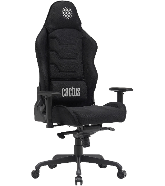 Кресло Cactus CS-CHR-MC04-BBK черный, экокожа