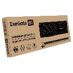 Клавиатура проводная ExeGate EX298364RUS Smart K120 (USB, полноразмерная, влагозащищенная, 104кл., Enter большой, длина кабеля 1,6м, черная, RTL), фото2