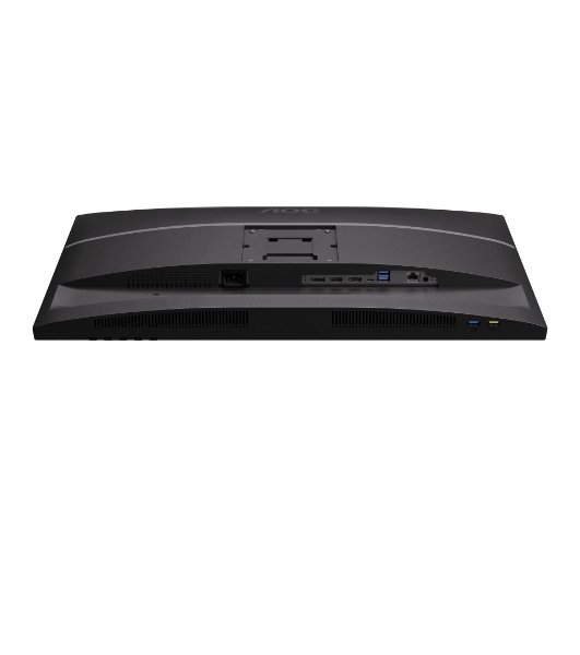 Монитор 27' AOC U27E4CV IPS 3840x2160, 60 Гц, 4 мс, 16:9, 400 кд/м², 2xHDMI 2.0, DP 1.4, DP Out, USB-C (90 Вт), USB Hub (4x USB 3.2), RJ45, 3.5 Jack, динамики (2x2 Вт), HDR Ready, Adaptive-Sync, VESA 100x100, черный