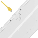Клавиатура проводная A4Tech Bloody S87 Energy (S87 USB ENERGY WHITE) USB белый/желтый, фото16