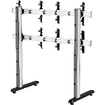 Стойка для телевизора Cactus CS-FS-TV4-PRO черный, 45-55' макс. 50 кг, напольный мобильный, фото7