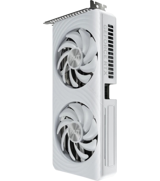 Видеокарта Palit RTX 5060Ti WHITE OC 8Gb GDDR7 128bit 3xDP HDMI 2FAN RTL белый