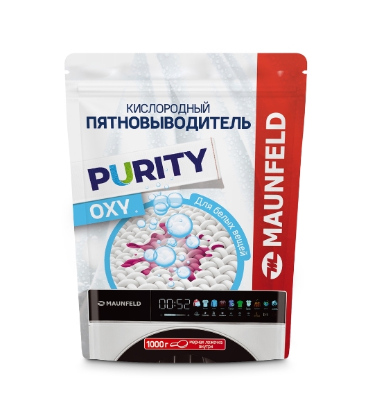 Кислородный пятновыводитель для белых вещей OXY Maunfeld Purity MSW1000G