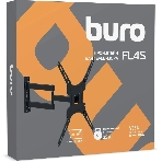 Кронштейн для телевизора Buro FL4S черный 20'-65' макс.25кг настенный поворотно-выдвижной и наклонный, фото5