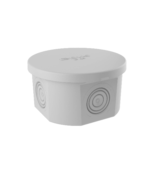 Коробка ответвит. DKC 53500 с кабельными вводами. IP44. д.65х35мм