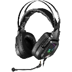 Гарнитура проводная с микрофоном A4Tech Bloody G570 черный/серый 2м мониторные USB оголовье (G570 USB/BLACK + GREY), фото 1
