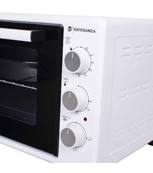 Мини-печь ESPERANZA TO-38 W (белый)