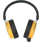 Гарнитура Bloody MR595 Renegade Yellow жёлтый, беспроводная + проводная, радиоканал, до 135 ч, съёмный микрофон, подсветка, фото4