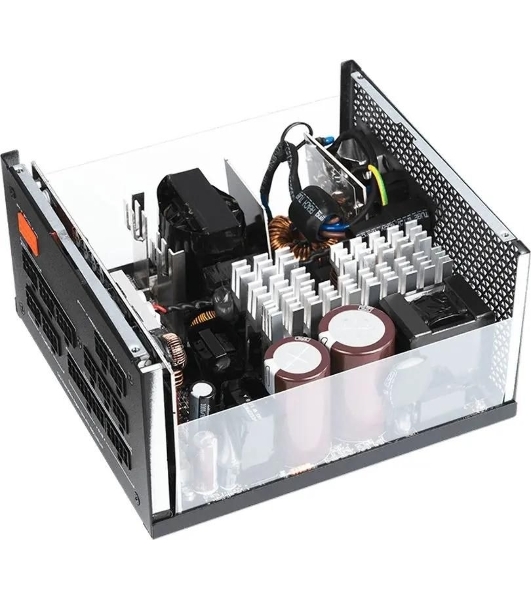 Блок питания PCCooler P5-YS1000-G1F, 1000Вт, 80 PLUS Gold, 135мм, модульный, черный
