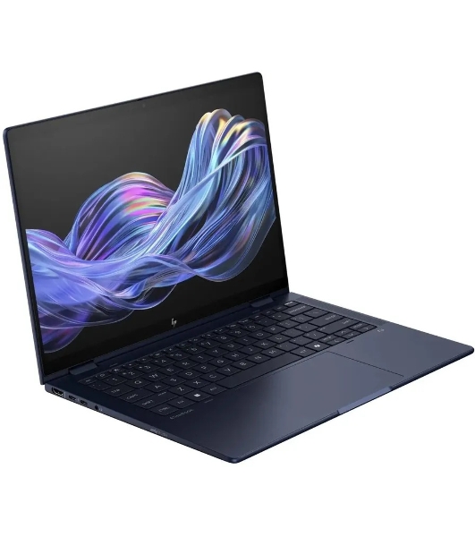 Ноутбук HP EliteBook X Flip G1i U7-258V,14' WUXGA (1920x1200) (Англ.кл.) IPS Touchscreen 400cd IR AG,32Gb LPDDR5x-8533,1Tb SSD NVMe,56Wh,!ENG! Kbd Backlit,1.4kg,Blue,1y,Win11Pro