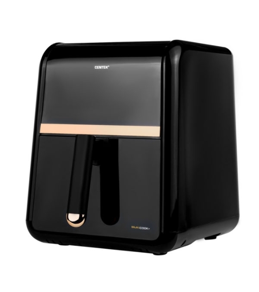 Аэрогриль Centek CT-3102 черный, 1500 Вт, 5 л, сенсор, 8 программ