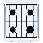 Плита газовая Лада Nova RG 24042 W белый, конфорок 4 газовых, духовка 50 л, 50 см x 85 см x 60 см, фото3