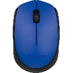 Мышь беспроводная Logitech M171 синий, 1000 dpi, радиоканал, USB, кнопки - 3, фото15