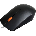 Мышь проводная Lenovo 300 черный, 1600 dpi, USB, кнопки - 3, фото4