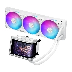 Жидкостная система охлаждения ASUS ROG RYUO IV 360 ARGB WHT белый, алюминий/медь, 2000 об/мин, 30.7 дБ, 4 pin, фото 1