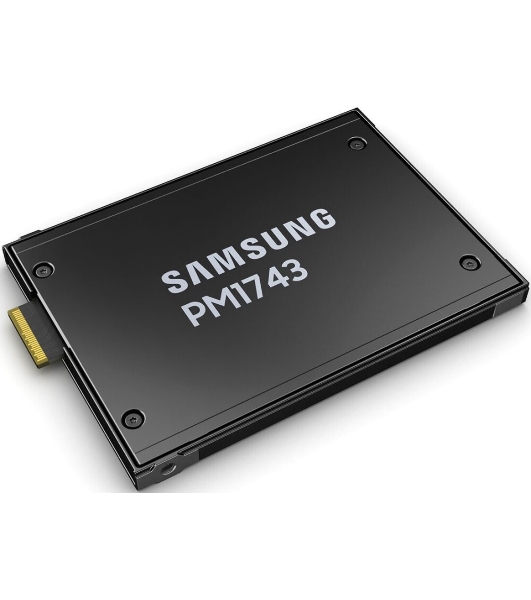 Накопитель SSD Samsung PM1743, 7.68Tb, U.3 PCIe 5.0 x4, NVMe, R/W 14000/6000