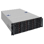 Серверный корпус ExeGate Pro EX293272RUS 4U660-HS24 (RM 19', высота 4U, глубина 660, БП 500RADS, 24xHotSwap, USB), фото 1