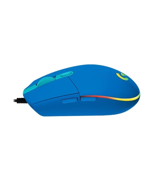 Мышь проводная Logitech G102 LIGHTSYNC синий, 8000 dpi, USB, кнопки - 6