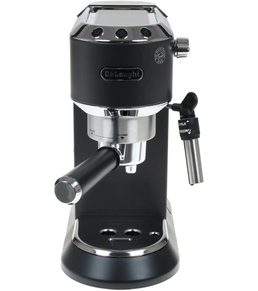 Кофеваркa рожковая DeLonghi EC 685 BK черный, исп. кофе - молотый/чалды, 1.1 л, 1350 Вт, 15 бар