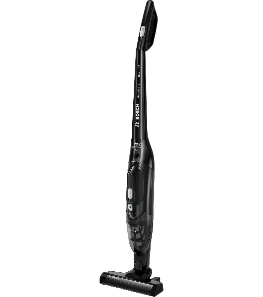 Пылесос вертикальный Bosch BBHF220 черный, питание от аккумулятора, 48 Вт, уборка сухая, пылесборник 0,4 л