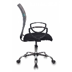 Кресло Бюрократ CH-599AXSL/32G/TW-11 серый/черный, сетка, 120 кг, механизм качания, фото7