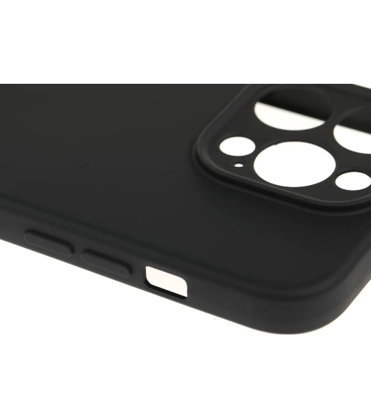 Чехол (клип-кейс) BoraSCO для Apple iPhone 15 Pro черный (72429)