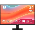 Монитор 23.8' MSI Pro MP242L IPS 1920x1080, 100 Гц, 4 мс, 16:9, 250 кд/м², HDMI 1.4b, DP 1.2a, 3.5 мм, Adaptive-Sync, черный, фото 1