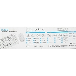 Комплект клавиатура+мышь A4Tech FStyler FG1012 беспроводной, USB, 1200 DPI, белый, фото3