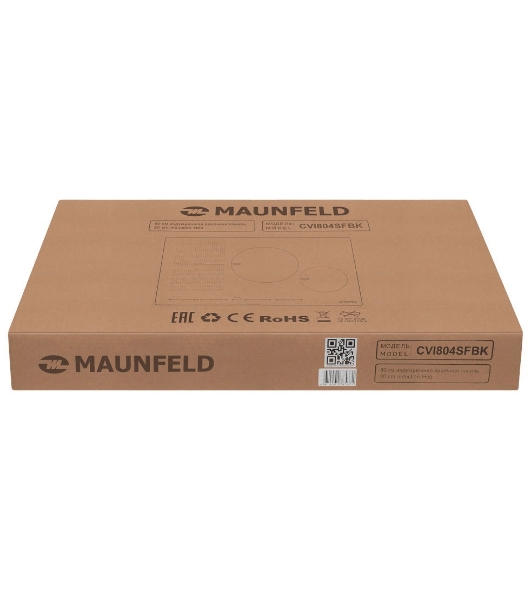 Индукционная варочная панель Maunfeld CVI804SFBK Inverter черный