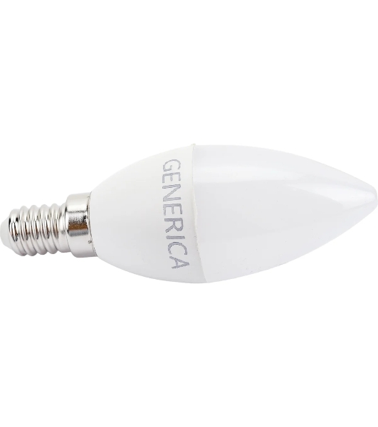Лампа светодиодная GENERICA LL-C35-10-230-30-E14-G C35 10 Вт свеча 3000К E14 230В