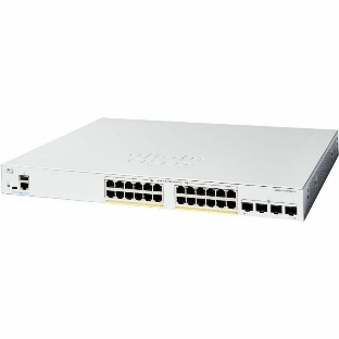 Коммутатор Cisco Catalyst C1200-24P-4G, 24×1 Гбит/с + 4×1 Гбит/с SFP+, управляемый