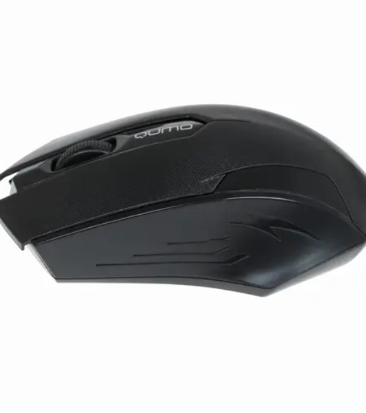 Мышь проводная Qumo Office M14 черный, 1000 dpi, USB, кнопки - 3