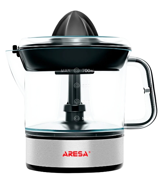 Соковыжималка ARESA AR-2503 серый, цитрусовая, 40 Вт, 700 мл, механическое
