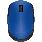 Мышь беспроводная Logitech M171 синий, 1000 dpi, радиоканал, USB, кнопки - 3, фото 1