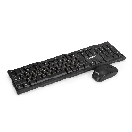 Комплект клавиатура+мышь ExeGate MK280 беспроводной, USB, 1000 DPI, чёрный, фото 1