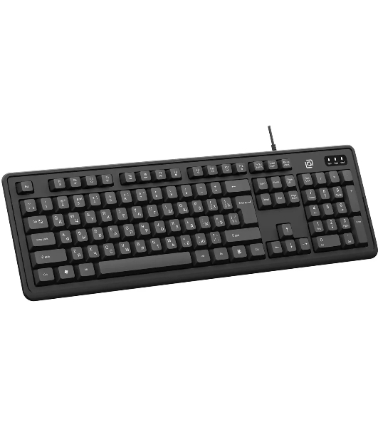 Клавиатура Oklick K175 проводная, USB Type-A, чёрный