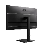 Монитор 27' AOC U27E4CV IPS 3840x2160, 60 Гц, 4 мс, 16:9, 400 кд/м², 2xHDMI 2.0, DP 1.4, DP Out, USB-C (90 Вт), USB Hub (4x USB 3.2), RJ45, 3.5 Jack, динамики (2x2 Вт), HDR Ready, Adaptive-Sync, VESA 100x100, черный, фото7