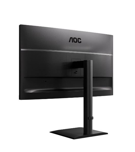 Монитор 27' AOC U27E4CV IPS 3840x2160, 60 Гц, 4 мс, 16:9, 400 кд/м², 2xHDMI 2.0, DP 1.4, DP Out, USB-C (90 Вт), USB Hub (4x USB 3.2), RJ45, 3.5 Jack, динамики (2x2 Вт), HDR Ready, Adaptive-Sync, VESA 100x100, черный