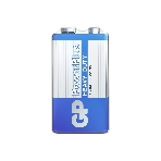 Солевая батарейка GP PowerPlus 9V Крона - 1 шт. в пленке, фото 1