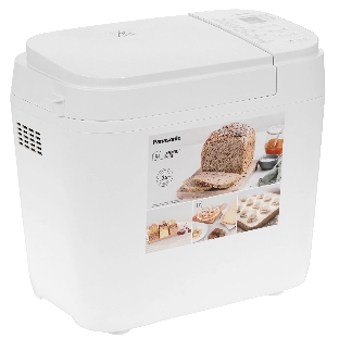 Хлебопечка Panasonic SD-B2510WTS белый, 550 Вт, 1.1 кг, 21 программа