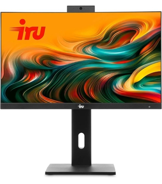 Моноблок IRU Tactio 23IP 23.8' Full HD i3 14100 (3.5) 16Gb SSD480Gb UHDG 730 Windows 11 Pro 64 WiFi BT 120W Cam черный 1920x1080 (RUS)