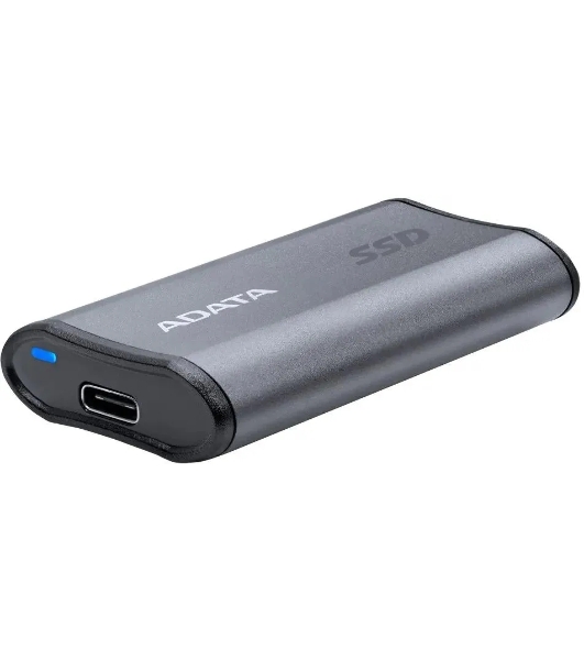 Внешний SSD ADATA Elite SE880, 4TB, USB 3.2 Gen 2x2 Type-C, R/W 2000/2000, серый