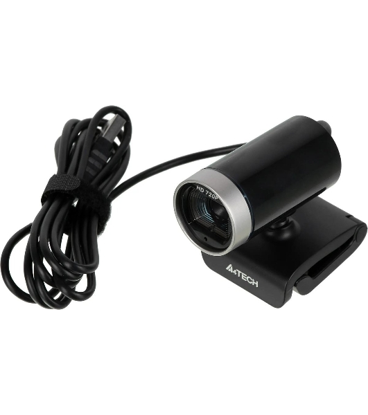 Веб-камера A4Tech PK-910P 1280x720, 30 кадр/с, USB Type-A, микрофон, универсальное крепление