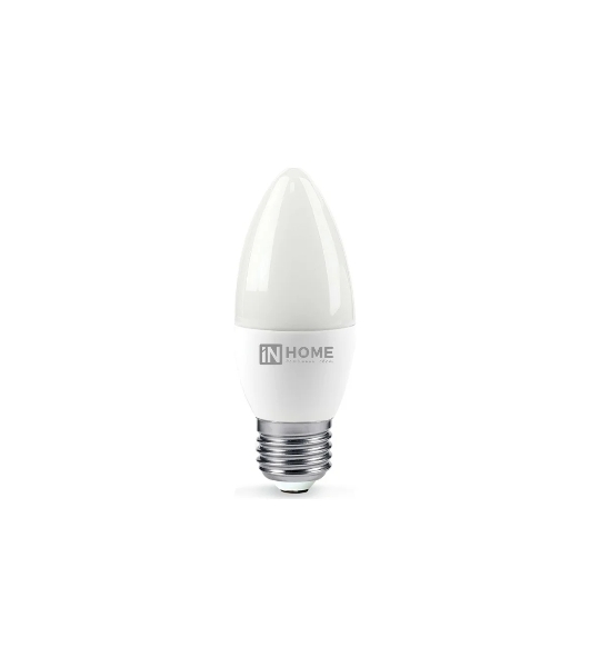 Лампа светодиодная LED-СВЕЧА-VC 11Вт 230В E27 4000К 990лм IN HOME 4690612020495