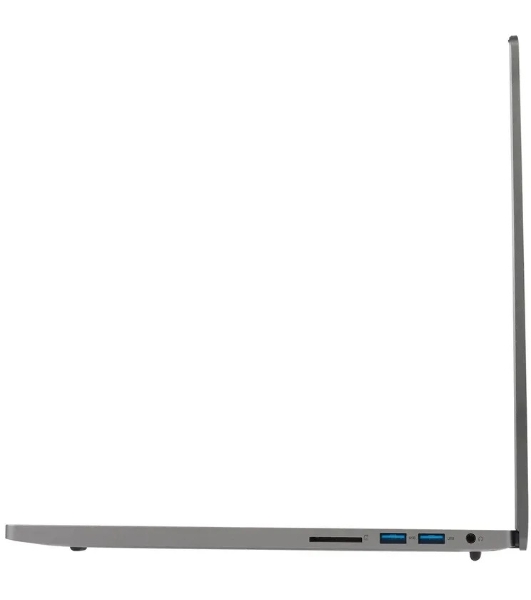 Ноутбук IRU Strato 16ALMR Core i5 12450H 16Gb SSD512Gb Intel UHD Graphics 16' IPS FHD (1920x1200) Windows 11 Pro grey WiFi BT Cam 5400mAh (2142318)