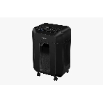 Шредер Fellowes AutoMax 80M FS-46215, минирезка, DIN P-4, 4х12 мм, автоподача 80 лст., 17 лтр., автореверс, уничт.: скобы, скрепки, пл. карты, фото 1