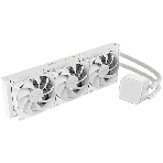 Система жидкостного охлаждения Water Cooling System Geometric Future Eskimo Pro 360 (240W, 360мм, ARGb, белый/Fans: 3x120мм, 80.81CFM, 34.2dBA, 2000RPM/Pump height 54мм, 3200RPM, Rad thickness 27мм/S: 1851, 1700, 1200, 115X, 2011, 2066, AM5, AM4), фото3