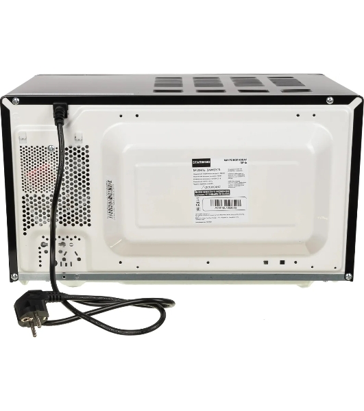 Микроволновая печь Starwind SMW2320 черный, 20 л, 700 Вт, переключатели - поворотный механизм