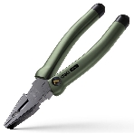 Комбинированные плоскогубцы 'Home Series Green' Deli HT2007L 180мм, эксклюзивный дизайн, рукоятка из высококачественного софттач пластика, фото 1